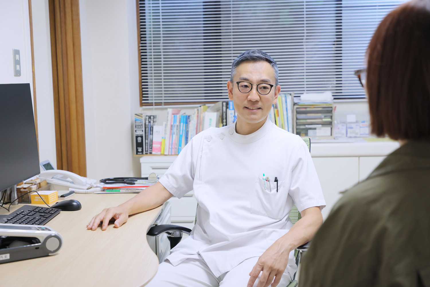 岡崎内科医院　診療風景