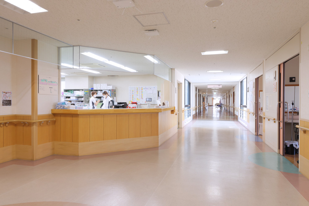 明るく開放的なフロアの様子