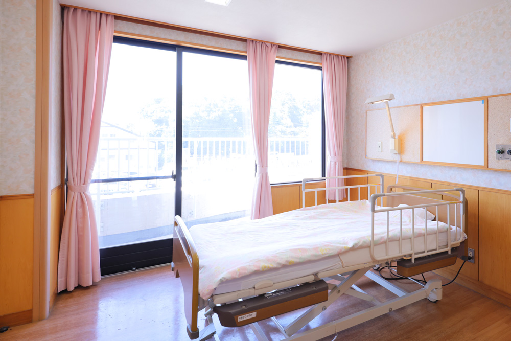 居室の写真（日差しの入る空間）